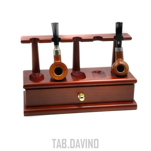 Poggia pipe legno tinto - pipe, in