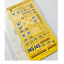 decals decalcomanie 1/43