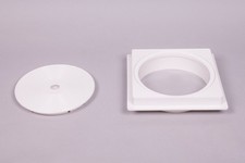 Flangia e coperchio per