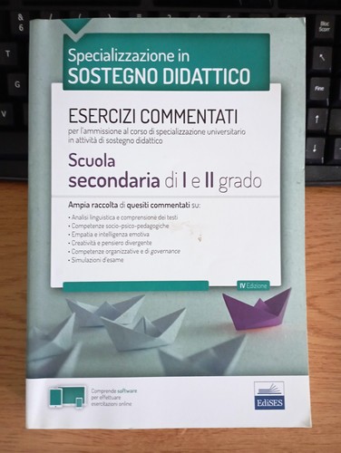Sostegno didattico esercizi - -,