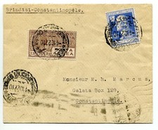 Volta Lire 1,25 complementare P.A. Lire 1,20 su busta