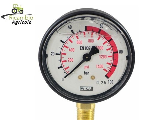 Manometro con glicerina 100 - glicerina, 0-100