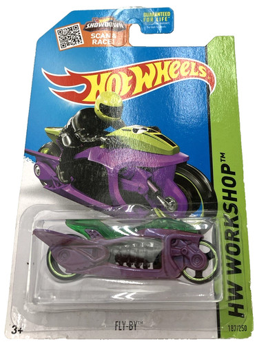 Hot wheels fly viola - fly-by,