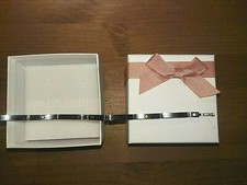 BRACCIALE unisex acciaio e placcato oro, nuovo con scatola di gioielleria