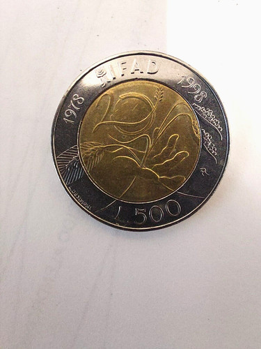 500 lire ifad fior conio - ifad,
