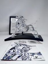Scultura statuina toro Swarovski Crystal 2004 edizione limitata 628483 nuova con scatola