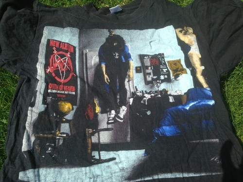 Shirt vintage slayer - t-shirt,