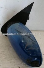 Retrovisore (specchietto) esterno sx Fiat Seicento 1E 04 manuale blu 1.1 ACTIVE 