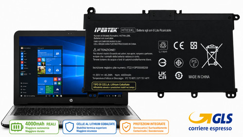 Batteria per portatile hp - batteria,