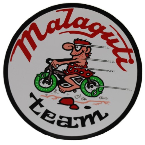 Adesivo malaguti team - malaguti,