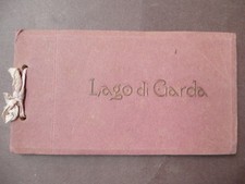 Libretto Cartoline Completo Lago Garda 1920 Riva Gargnano Gardone Salò Torbole