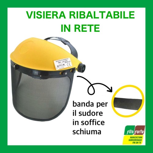 Visiera protettiva con - visiera,