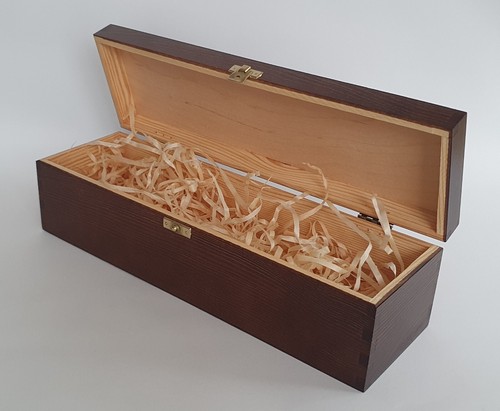 Scatola naturale legno di - in,