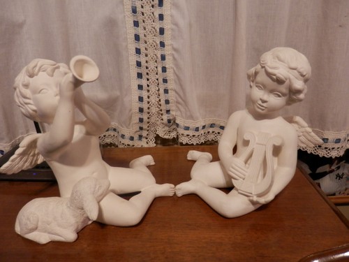 Angels cherubs statues - angels/cherubs,