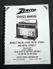 Zenith D7000 D7000-1 D7000-2