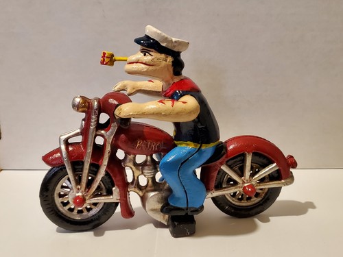 Popeye moto ghisa ruote - moto,