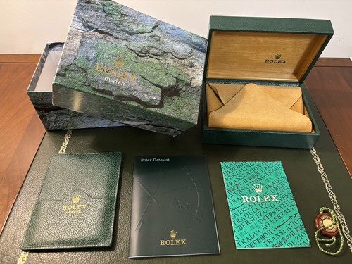 Rolex datejust 16200 box - rolex,
