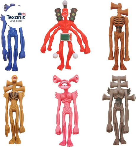 Pcs siren head toys - 6,