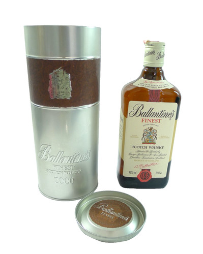 Vecchia bottiglia ballantine - vecchia, ballantine's