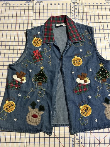 Gilet natalizio vintage - gilet,
