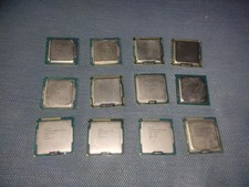 Lot of 12x Intel LGA Mixed CPUs Processor Core i5 i3 Pentium Celeron Quad-Core