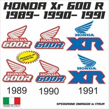Adesivi honda 600 1989 - xr,