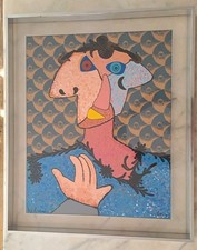 Enrico Baj Serigrafia