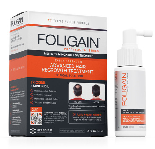 Foligain minoxidil hair - minoxidil, 5%
