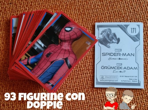 Lotto figurine spiderman - 93,