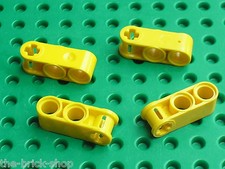 4 x LEGO technic yellow axle joiner ref 42003 / Set 8295 8275 8069 8292 8265 ...