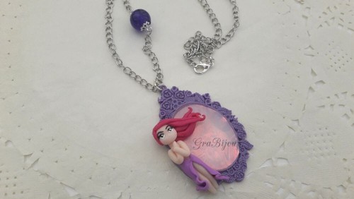 Collana pasta polimerica - , fimo