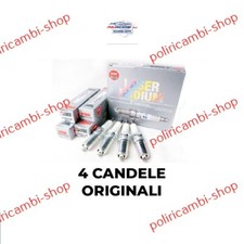 4 CANDELE ORIGINALI NGK LASER IRIDIUM FIAT GRANDE PUNTO 500 PUNTO 1.4 ABARTH