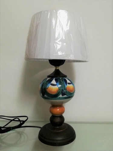 Lampada terracotta colorata - in,
