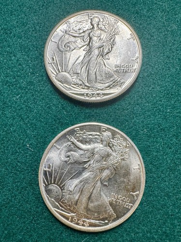 1944 walking liberty mezzo - 1944-d,