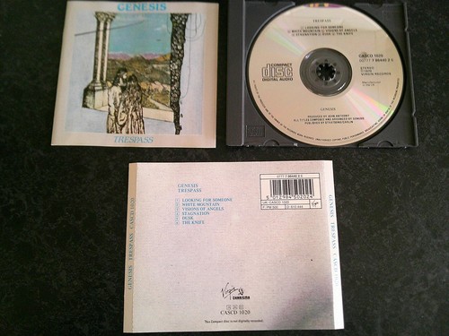 Genesis trespass cd - genesis,