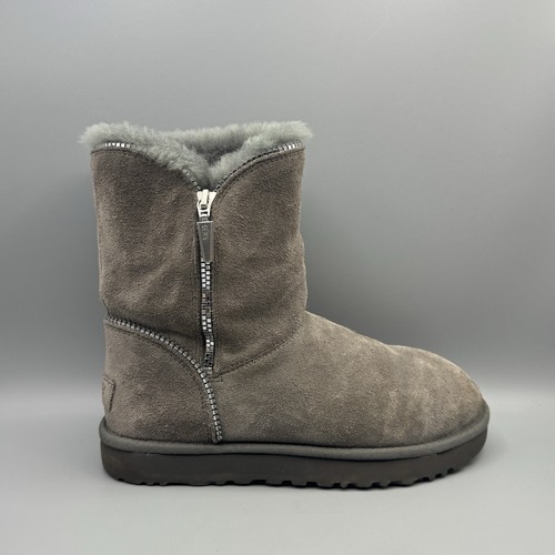 Stivali grigi ugg florence zip - stivali,