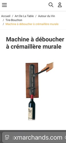 Apribottiglie vino francese - apribottiglie, di