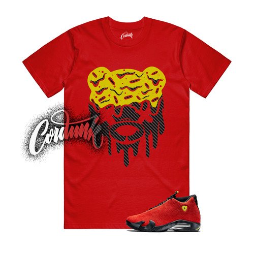 Shirt rossa nera gialla - t-shirt, 14
