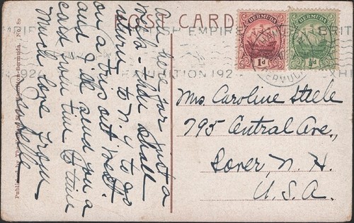 Bermuda 1924 picture post - 1924.,