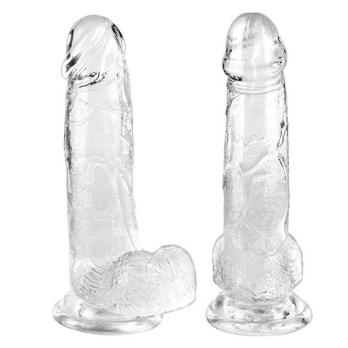 Dildo jelly trasparente - dildo,