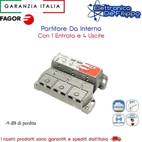 Partitore antenna interno 1 - antenna, da