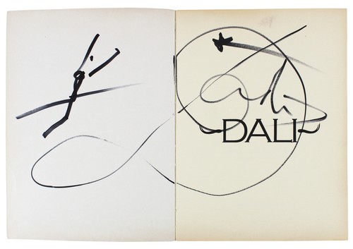 Salvador dalì autentico libro - dalì,