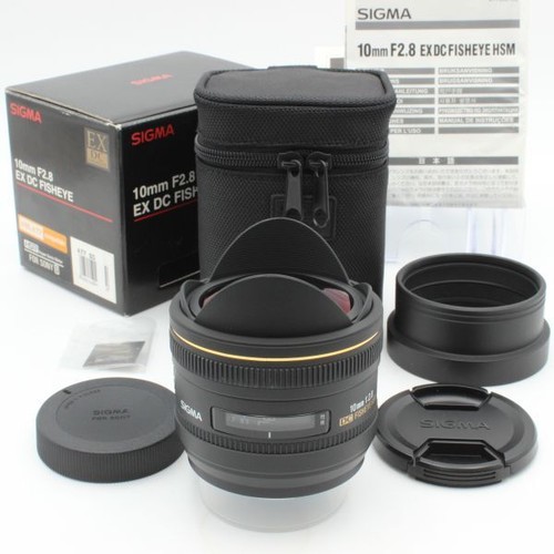 Obiettivo sigma 10mm - 10mm, ex