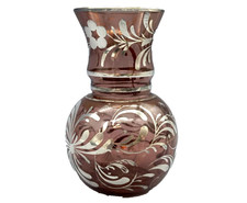 ANTICO VASETTO VASO IN VETRO