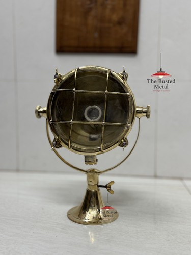 Brass mini spot - brass,