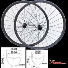 Set ruote carbonio bici mtb