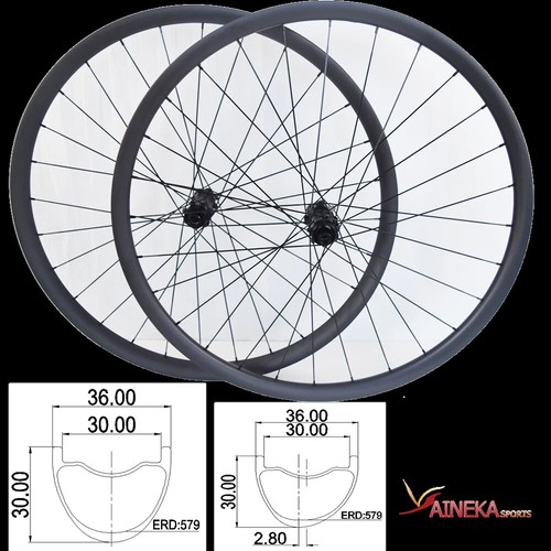 Set ruote carbonio bici - , mtb