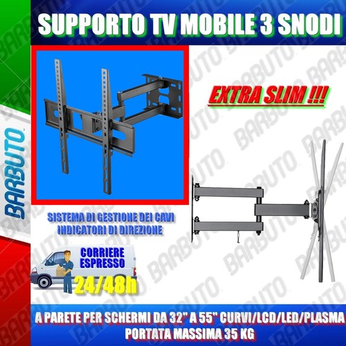 Supporto parete mobile - tv,