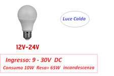 Lampadina LED 12/24V  12V 24V