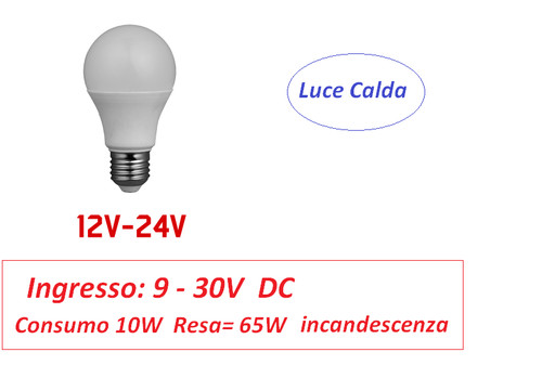 Lampadina led 24v - led,